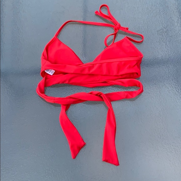 Aerie Halter Wrap Bikini Top - Picture 5 of 5